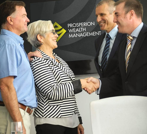 We treat all our clients, no matter their level of investment, using Prosperion Wealth Management's three core values - Trust, Transparency and Loyalty.